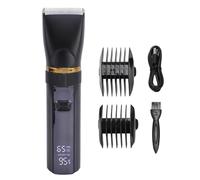 Terrimatore per Capelli Elettrici per Animali Domestici, Kit per Cani a Basso Rumore con Taglierina in Ceramica, per Toelettatura per Animali Domestici, Adatti a Cane, Gatto,