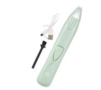 Terrimatore per capelli elettrici per cani, trimmer per capelli elettrici per cani | Clipper di cagnolini silenziosi per cagnolini per le zampe a LED,Lampada a LED ricaricabile ricaricale a basso rumo