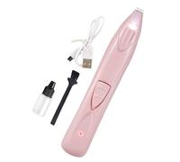 Terrimatore per capelli elettrici per cani, trimmer per capelli elettrici per cani - Lampada a LED Cordless Cant Cane Paw Raw per cucciolo,Strumento per la toelettatura del viso per capelli.