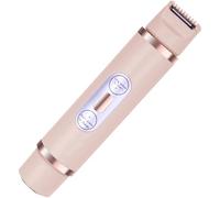 Terrimer bikini elettrico da 1 pc per donne, 2 in 1 rasoio elettrico, donna a doppia testa lavabile, donne ricaricabili in bikini portatile per le gambe braccia pubiche.
