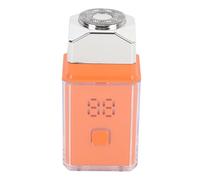Terrimer per Barba a Doppia Pala Portatili per Uomini Non Senza Dubbio Ricaricabile per i Baffi Resistenti all'acqua, Leggero, Leggero, per Viaggi/campeggio (ORANGE)