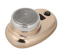 Terrimer per Barba Elettrica Ad Alta Potenza con Design a Corda Portatile e Caratteristica Ricaricabile USB in Gradiente d'argento Nero - Clipper per la Barba Impermeabile Uomini (GOLD)