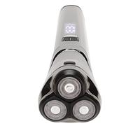 Terrimer per Barba Elettrica con Testa di Taglia Galleggiante 3D e Design a Basso Rumore, Clipper per Barba Ricaricabile USB Impermeabile Uso Umido/a Secco, Materiale ABS Portatile