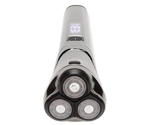 Terrimer per Barba Elettrica con Testa di Taglia Galleggiante 3D e Design a Basso Rumore, Clipper per Barba Ricaricabile USB Impermeabile Uso Umido/a Secco, Materiale ABS Portatile