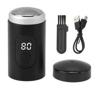Terrimer per Barba Elettrica Mini Portatile, IP7x Waterproof 65000 RPM USB Groomer a Barba Ricaricabile, Utilizzo Versatile, Motore Potente, Batteria Duratura, Leggera per Viaggi con Viaggi con il