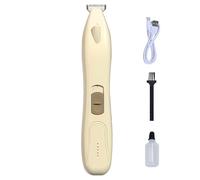 Terrimmer dei piedi per cani, trimmer per capelli gatti, Terrimer per capelli per animali domestici, Fiochi ergonomici silenziosi ricaricabili ricaricabili a corda per gli occhi delle orecchie.