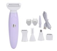 Terrimmer Elettrico per Donne, del Corpo Indolore Trimmer per del Viso, Portatile per Bikini Elettrici Kit di Depilazione per la Depilazione per il Viso per le Gamba del Corpo