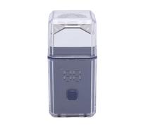 Terrimmer per Barba Elettrico Portatile per Uomo Display Display Tascabile Tascabile per Viaggi con Batteria a Ioni di Litio 300 MAh (BLUE)