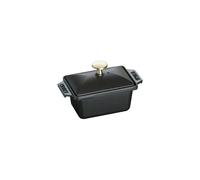 Terrina 15 x 11 cm Nera in Ghisa