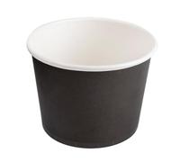 Terrina - 500 Ml Ø 11X8,2 Cm Nero Cartone - 500 Unità