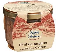Terrina di cinghiale superiore francese cotta in Corsica riflessioni Francia Reflets De France-Pate de sanglier superieur cuisine en Corse reflets de France - 180 gr - 4 serve