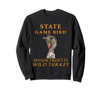 Territorio del Massachusetts Gamebird Eccentrico Turchia selvaggia Felpa