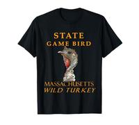 Territorio del Massachusetts Gamebird Eccentrico Turchia selvaggia Maglietta