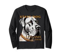 Territorio della Pennsylvania Il cane alano Maglia a Manica