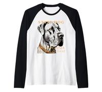 Territorio della Pennsylvania Il cane alano Maglia con Maniche Raglan