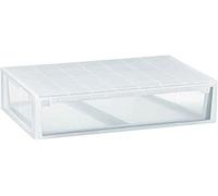 Terry Cassetto multiuso estraibile su entrambi i lati Plastica Trasparente 36 lt