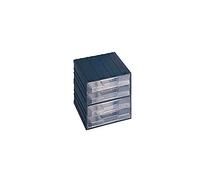 Terry Cassettiera portaminuteria Vision 16, 4 scomparti, 20,8x13,2x20,8 cm, Verde