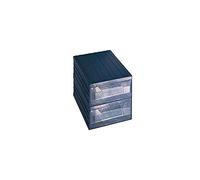 Terry Cassettiera Vision 19 Portaminuteria 2 scomparti 20,8x13,2x20,8 cm Verde