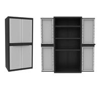 ARMADIO TERRY 2 ANTE IN RESINA ESTERNO GIARDINO CM.90X54X180 TUTTOPIANI RIPIANI