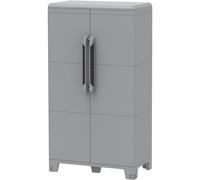 Armadio Transforming Modular 3 - 78x43,6x143 cm - PPL - grigio - Terry