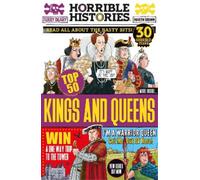 Terry Deary Top 50 Kings and Queens (Tascabile) Horrible Histories