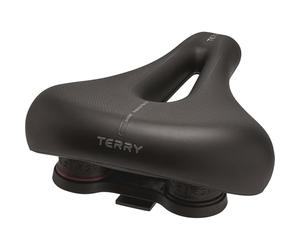 TERRY Donna Anatomica Flex Gel Sella Bicicletta, Black, One Size