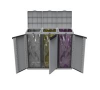 24895 Q.TA' 1 PATTUMIERA ECOLINE3 TERRY 3 ANTE 102X39XH89 CM