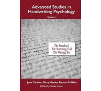 Terry Henley Renate Griffiths Snd J Advanced Studies in Handwriting (Tascabile)