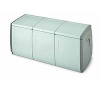 TERRY Baule da Esterno Contenitore in Resina 140X54X57h cm colore Grigio - BOX