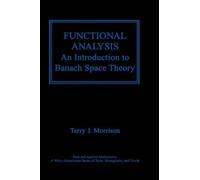 Terry J. Morrison Functional Analysis (Copertina rigida)
