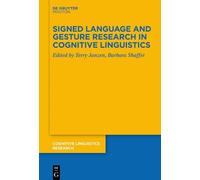 Terry Janzen Signed Language and Gesture Research in Cognitiv (Copertina rigida)