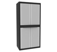 TERRY - JUMBO CAB 2900 QBLACK ARMADIO DA ESTERNO/INTERNO A DUE ANTE CON 3 RIPIANI