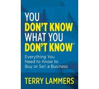 Terry Lammers You Don't Know What You Don't Know (Tascabile)