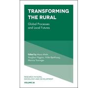 Terry Marsden Transforming the Rural (Copertina rigida)