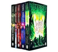 Terry Pratchett Discworld Novels Series 2 - 5 Books Collection Set (Wyrd Sisters, Pyramids, Guards! Guards!, Eric, Moving Pictures)