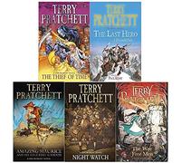 Terry pratchett Discworld novels Series 6 :5 books collection set