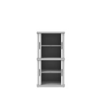 Terry - Rolling Space Cab 2, Armadio a 2 Vani con Due Antine Scorrevoli, 2 Ripia