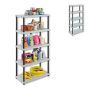 Terry 4080 C Piano Scaffale 5P. - NERO