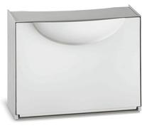 TERRY SCARPIERA COMPONIBILE HARMONY BIANCA/GRIGIA mm.510x190x390h., FER 195225