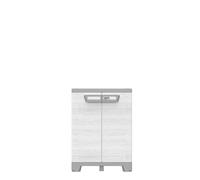Terry - Sequoia 680, Armadietto Basso a 2 Ante, 1 Ripiano Interno Regolabile, Ri