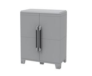 Terry, Transforming Modular 2, Armadietto Multifunzionale, da Esterno Interno, Due Ante. Materiale: Plastica, Dimensioni: 78X43,6X101,6 cm