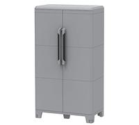 Armadio Transforming Modular 3 - 78x43,6x143 cm - PPL - grigio - Terry