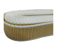 Terryshop74® Coppia Cintini per Tapparelle 22 mm x 5 m - 2 Pezzi - Colore Marrone/Bianco - Cinghia Resistente per Avvolgibili Finestre e Balconi