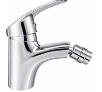 Terryshop74® Miscelatore Bidet Bagno con Testina Direzionabile - Rubinetto Monocomando 2 Vie Acqua Calda Fredda Modello 8413 - Miscelatore Cromato per Bidet con Aeratore Orientabile
