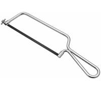 Terryshop74® Seghetto Manuale in Acciaio con Lama 150 mm - Archetto Metallo con Blister Appendibile - Ideale per Taglio Metallo, Plastica e Fai da Te