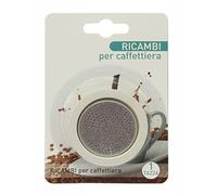Terryshop74® Set 4 Pezzi per Moka da 1 Tazza - 3 Guarnizioni in Gomma + 1 Setino Filtro Compatibile con Bialetti e Pedrini