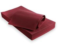 Terryshop74 Tovaglie TNT - Formato cm. 100x100 - Confezione da 25 tovaglie in Tessuto Non Tessuto Ideali per ristoranti, pizzerie, alberghi, trattorie (25, Bordeaux)