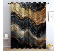 TERUEA Tende Una casa stregata e pipistrelli volanti nella notte di Halloween, motivo floreale, con occhielli, per soggiorno, botanica, per casa colonica, camera -A240 x L140 cm (2 Pannelli)
