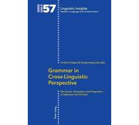 Teruhiro Ishiguro Grammar in Cross-Linguistic Perspective (Tascabile)