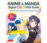 Teruko Sakurai Anime & Manga Digital Coloring Guide (Tascabile)